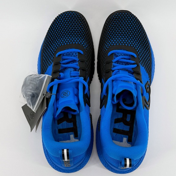 G/FORE Shoe Racer Blue Black Size 9.5 Full Drip Court QRT1 Pickleball Tennis NEW - Picture 9 of 16